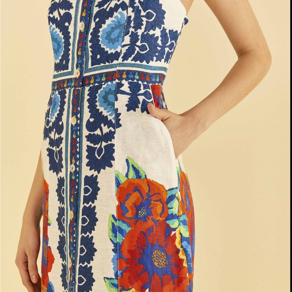 Farm Rio Flower Tapestry